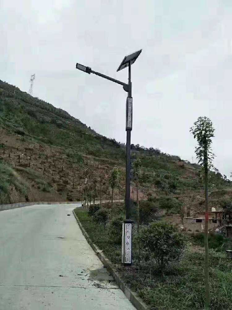 琼中黎族苗族自治县仿古太阳能路灯